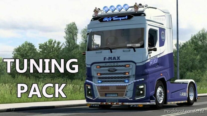 ETS2 Ford Part Mod: F-Max Tuning Pack V6.1 (Featured)