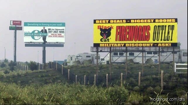 ATS Mod: Real World Billboards 1.45 (Featured)