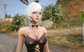 GTA 5 Player Mod: Bunny Girl Add-On PED (Image #3)