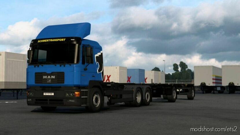 ETS2 MAN Part Mod: Alternative Swap Body Addon For M.A.N F2000 V1.2 By XBS (Featured)