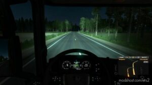 ETS2 Truck Mod: 5500K LIGHTS BY ALEXD V1.7 1.45 (Image #2)