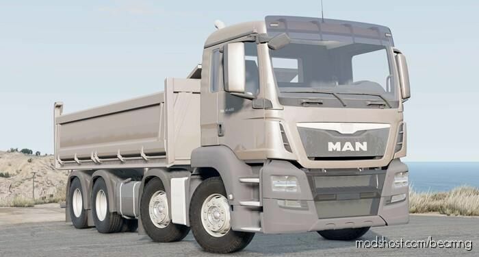 BeamNG MAN Truck Mod: TGS 41.420 8×4 (Featured)