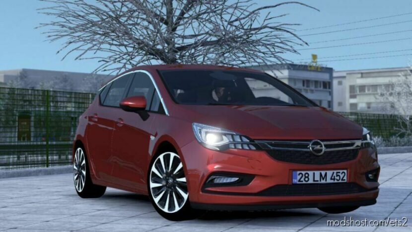 ETS2 Opel Car Mod: Astra K R110 1.45 (Featured)