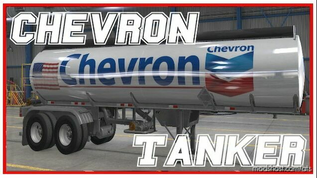 ATS Trailer Mod: CHEVRON TANKER V1.0 (Featured)