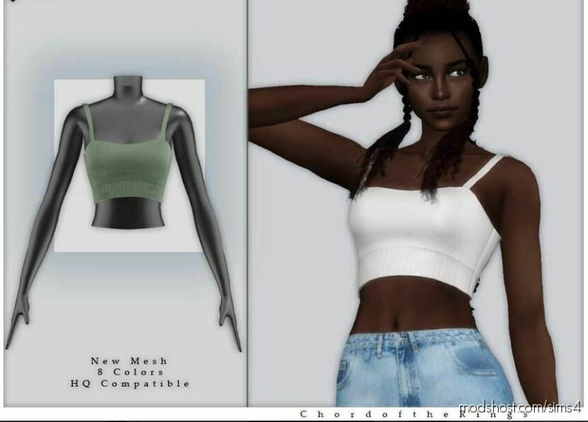 Sims 4 Female Clothes Mod: TOP #259 (Featured)