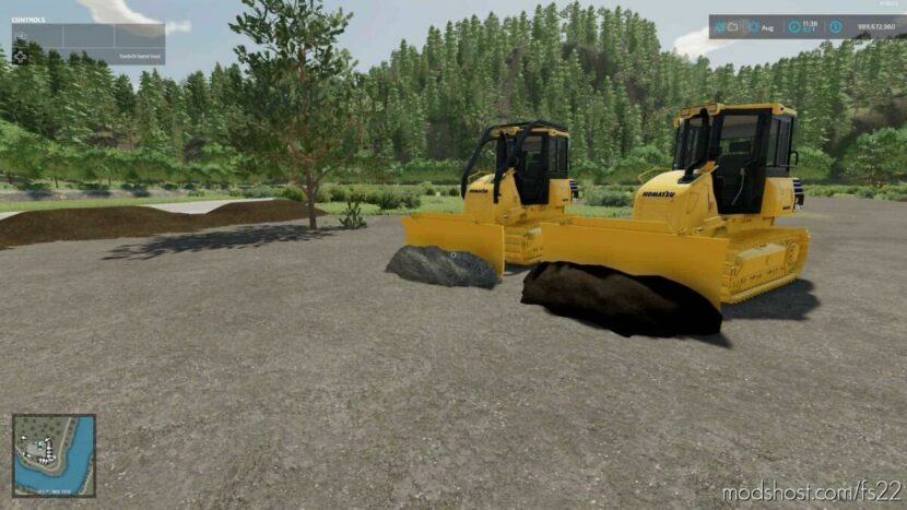 FS22 Forklift Mod: Komatsud39Ex V1.0.0.2 (Featured)