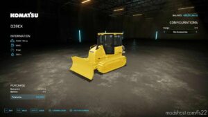 FS22 Forklift Mod: Komatsud39Ex V1.0.0.2 (Image #2)