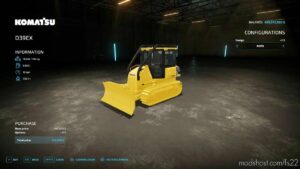 FS22 Forklift Mod: Komatsud39Ex V1.0.0.2 (Image #3)