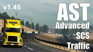 ATS Mod: Advanced SCS Traffic 1.45 (Featured)