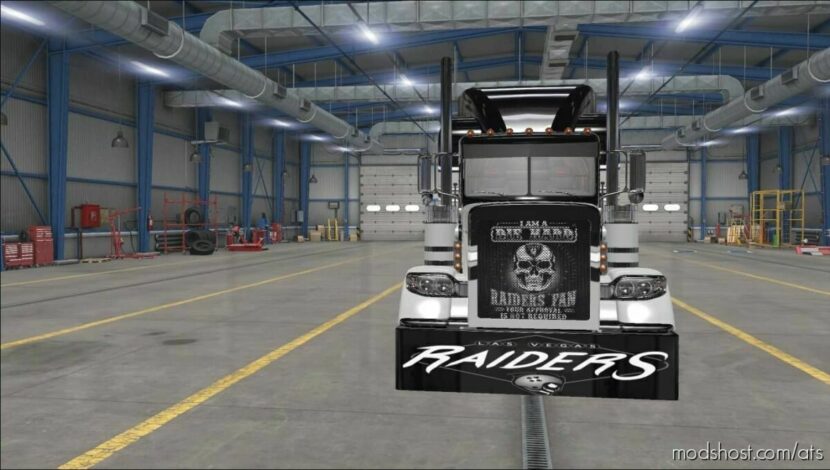 ATS Skin Mod: LAS Vegas Raiders 1.45 (Featured)