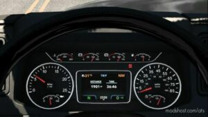 ATS Interior Mod: International Lonestar Customised Dashboard v1.45 (Image #2)