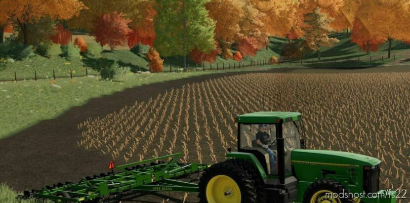 FS22 John Deere Tractor Mod: 8000/8010 Series V1.0.0.1 (Featured)