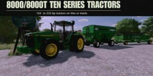 FS22 John Deere Tractor Mod: 8000/8010 Series V1.0.0.1 (Image #4)