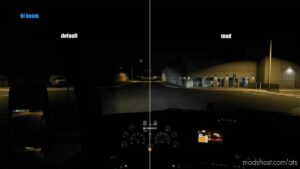 ATS Kenworth Part Mod: LED Headlight For Kenworth W990 1.45 (Featured)