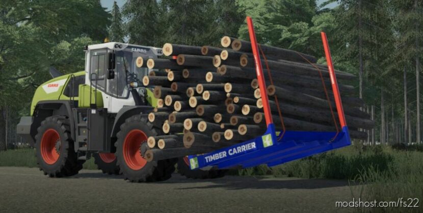 FS22 Mod: Lizard Timber Carrier V1.0.0.1 (Featured)