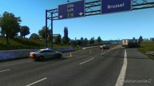 ETS2 Mod: Daniels Roadwork Detours Mod v1.0.1 (Image #2)