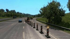 ETS2 Mod: Daniels Roadwork Detours Mod v1.0.1 (Image #3)