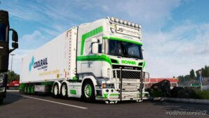 ETS2 RJL Mod: Scania RJL Simple Paintable Skin V1.1 (Image #2)