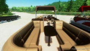 FS22 Vehicle Mod: Bennington Pontoon Boat V2.0 (Image #7)