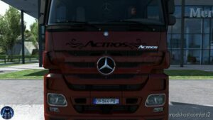 ETS2 Mercedes-Benz Truck Mod: Mercedes Actros MP3 Reworked V4.0 Schumi 1.45 (Image #2)