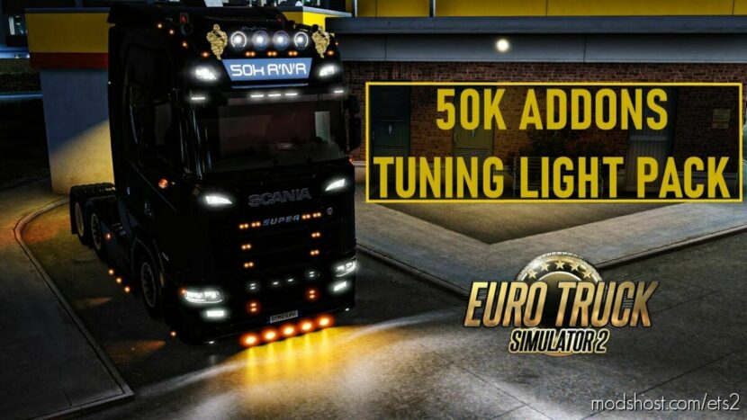 ETS2 Part Mod: 50K Legendary Addons Pack v2.9 1.45 (Featured)