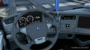 ETS2 Scania Mod: RJL 5 Series Grey Leather Interior (Image #2)