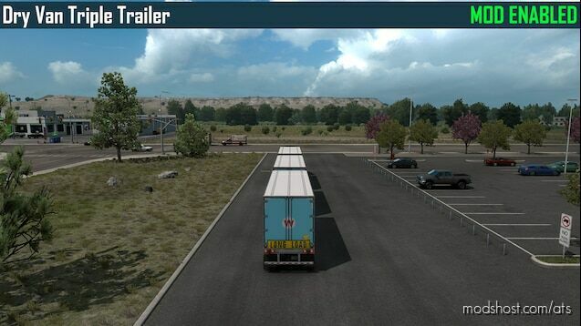 ATS Mod: Chasing Camera Improvement v1.01 1.45 (Featured)