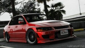 GTA 5 Mitsubishi Vehicle Mod: 2003 Mitsubishi Lancer Evolution Viii Add-On | Template | Tuning (Featured)