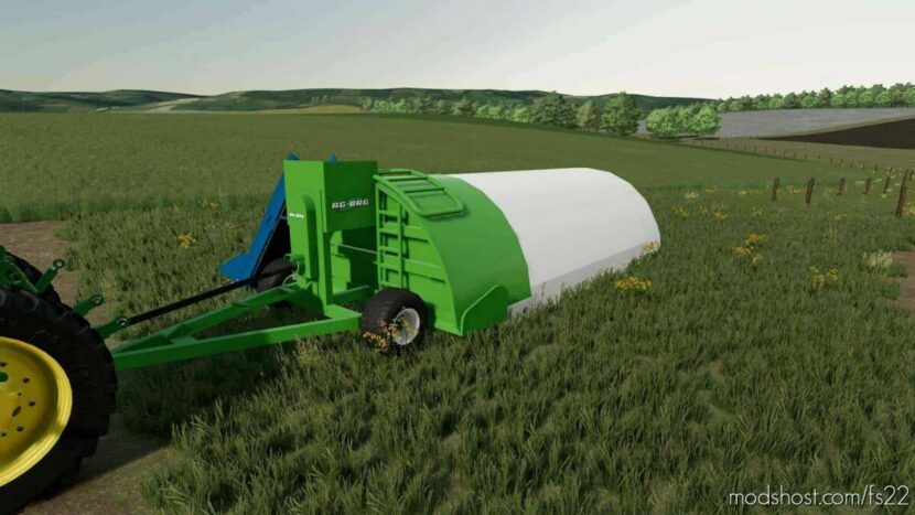 FS22 Realistic Implement Mod: Ag-Bag Silage Bagger (Featured)