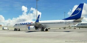 MSFS 2020 737-800 Livery Mod: Pmdg 737-800 Samoa Airways – 5W-Tfl (Image #2)