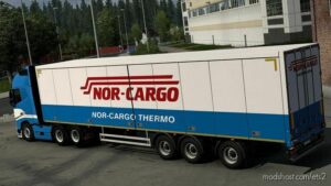 ETS2 Volvo Mod: FH NOR Cargo Combo Skin (Image #3)