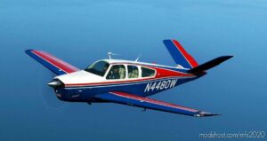 MSFS 2020 Livery Mod: Beechcraft V35B N4480W (Image #2)