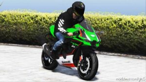 GTA 5 Vehicle Mod: 2022 Kawasaki Ninja ZX10 R Add-On | Tuning | Liveries (Image #3)