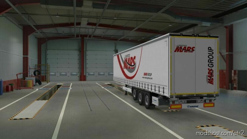 ETS2 Krone Mod: Mars_Lojistik Krone Profilliner Trailer (Featured)