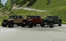 FS22 Car Mod: EDM Jeep Gladiator Rubicon V1.1 (Image #2)