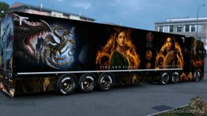 ETS2 Scania Mod: House Of The Dragon Skin (Image #2)