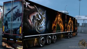 ETS2 Scania Mod: House Of The Dragon Skin (Image #3)