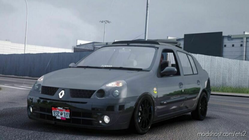 ETS2 Renault Car Mod: Clio II V1R110 1.45 (Featured)