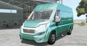 BeamNG Fiat Car Mod: 2014 Fiat Ducato VAN L2H2 (290) (Featured)