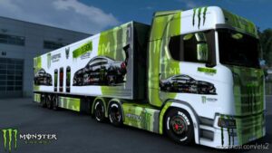 ETS2 Scania Mod: Monster Energy Skin (Image #2)