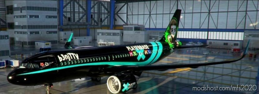 MSFS 2020 A320 Mod: Player Base ‘Benji’ Livery V2.25 (Featured)