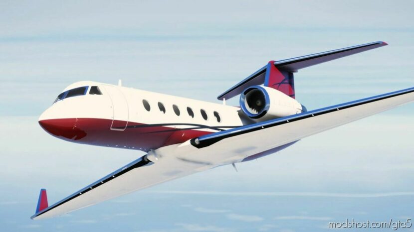 GTA 5 Vehicle Mod: Gulfstream IV Private JET Add-On (Featured)