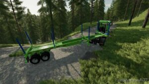 FS22 Mod: Lizard LT699 Semi LOG Trailer (Image #4)