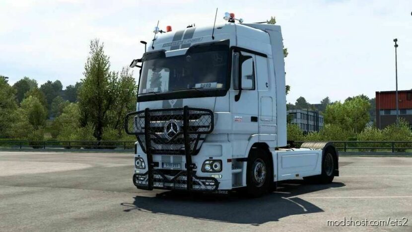 ETS2 Mercedes-Benz Truck Mod: Actros MP3 By Dotec V1.4 (Featured)