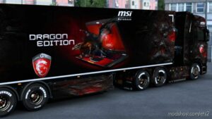 ETS2 Scania Mod: MSI Skin Pack (Image #2)