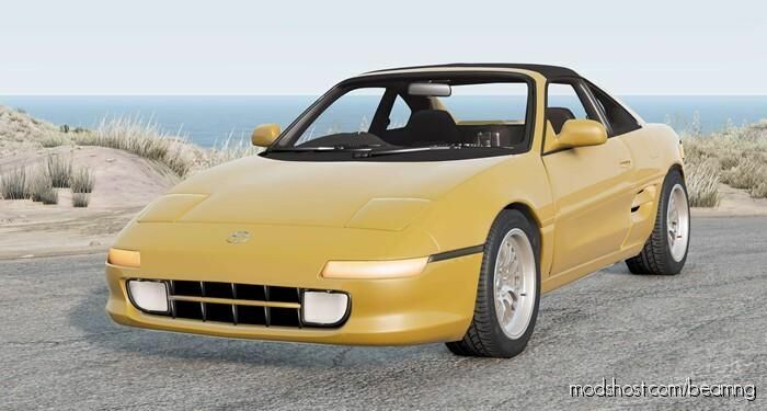 BeamNG Toyota Car Mod: MR2 GT T-Bar (W20) (Featured)