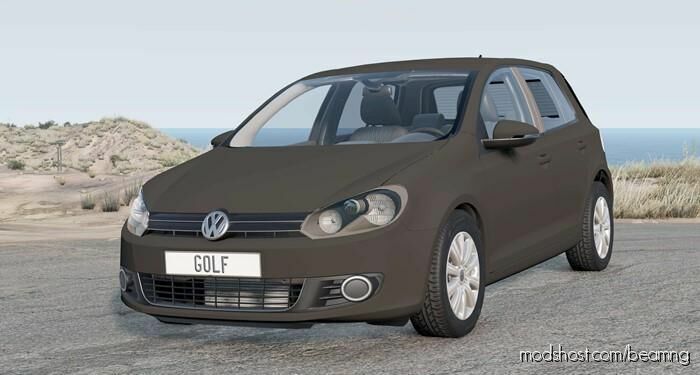 BeamNG Volkswagen Car Mod: Golf 5-Door (TYP 5K) 2008 (Featured)