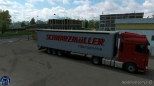 ETS2 Mod: Trailer Schwarzmuller Pack V1.4 Schumi 1.45 (Image #2)