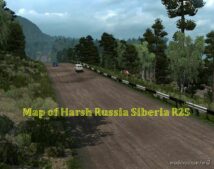 ETS2 Russia Mod: Map Of Harsh Russia Siberia R25 1.45 (Image #2)