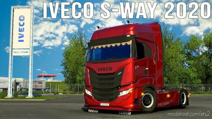 ETS2 Truck Mod: Iveco S-Way 2020 v1.45 (Featured)